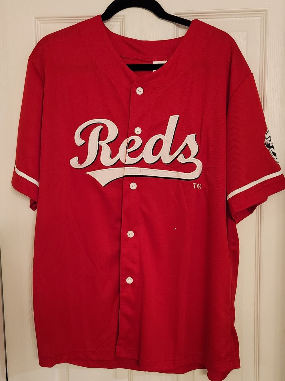 Cincinnati Reds Men’s XL Red Pullover Baseball Jersey Hoxworth Gift Set 3 Shirts